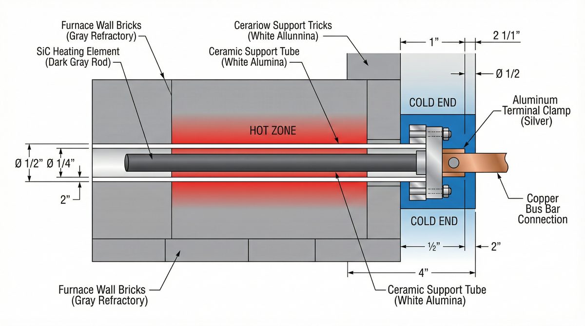 SiC Element Maintenance